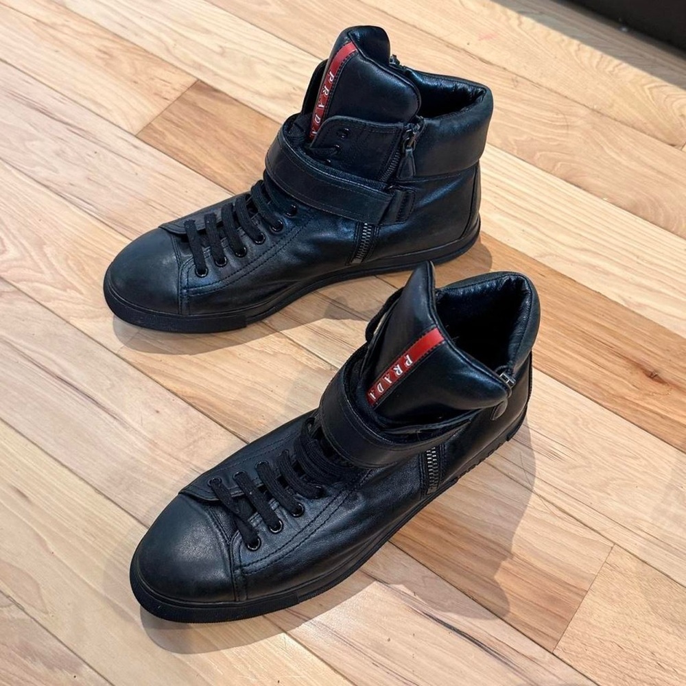 Prada Wedge Sneaker Size 9